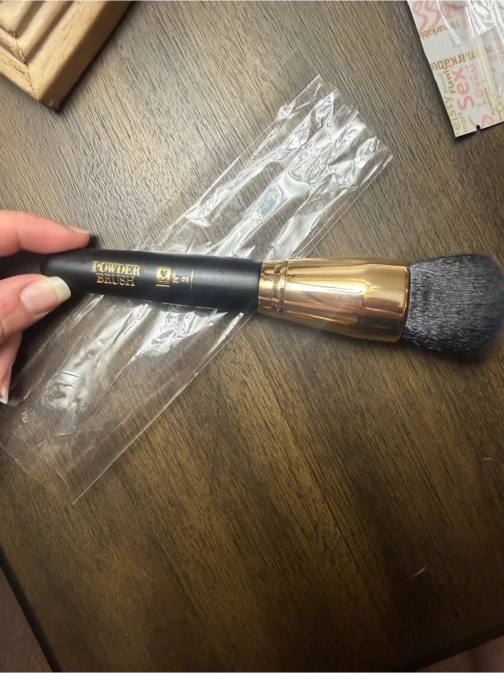 Belle beauty by Kim Gravel- make up brushes set of 3
